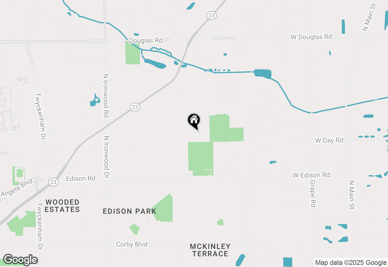 Map of 1728 Winston Drive, South Bend, IN 46635