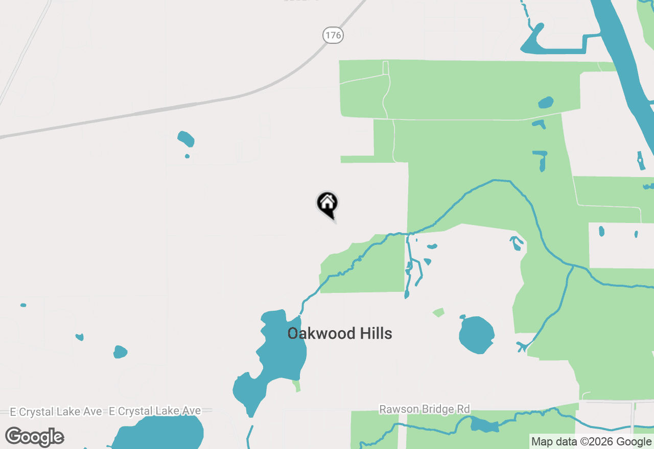 Map of 2 Fenview Court, Oakwood Hills, IL 60013