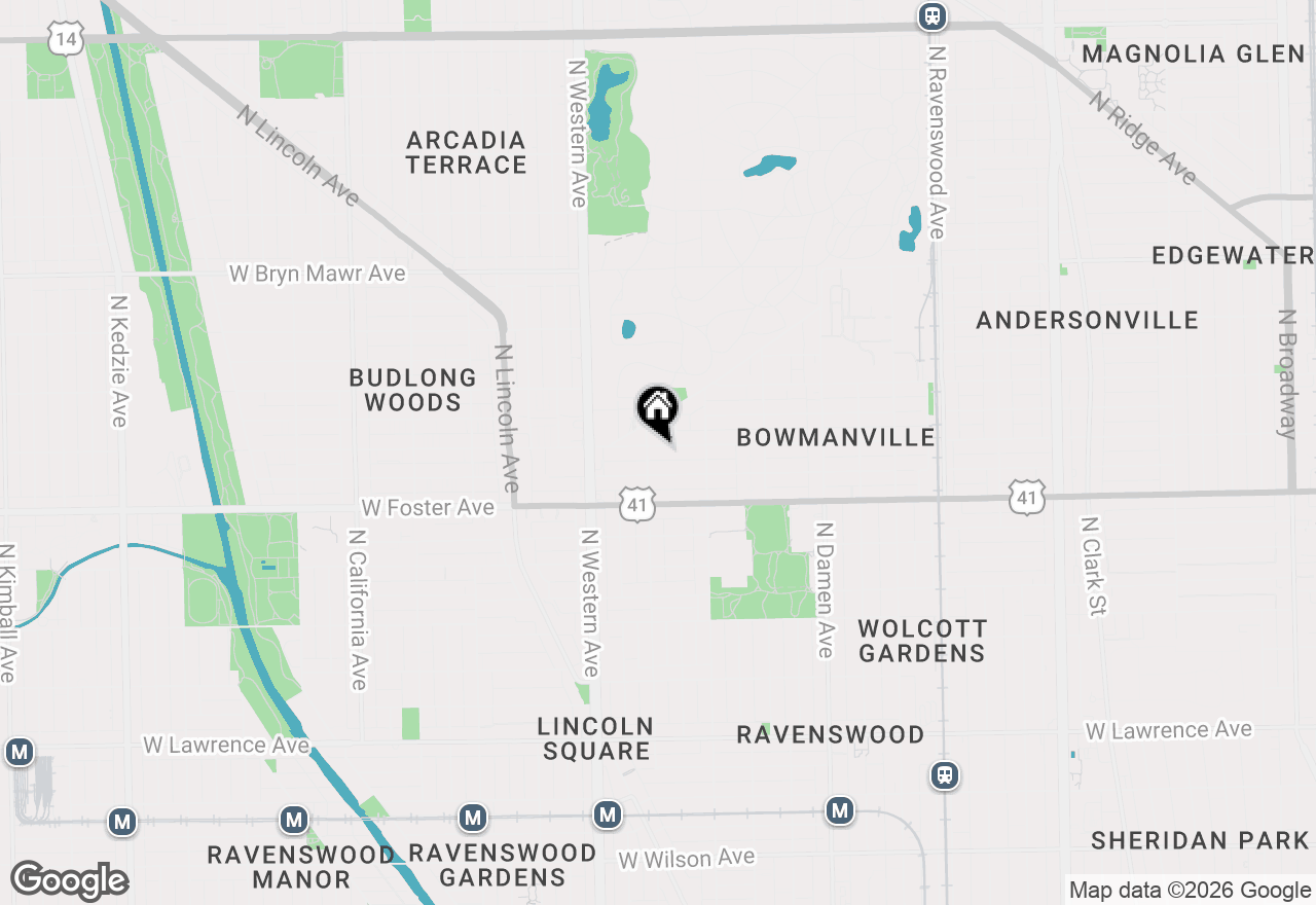 Map of 2251 W Berwyn Avenue, Chicago, IL 60625