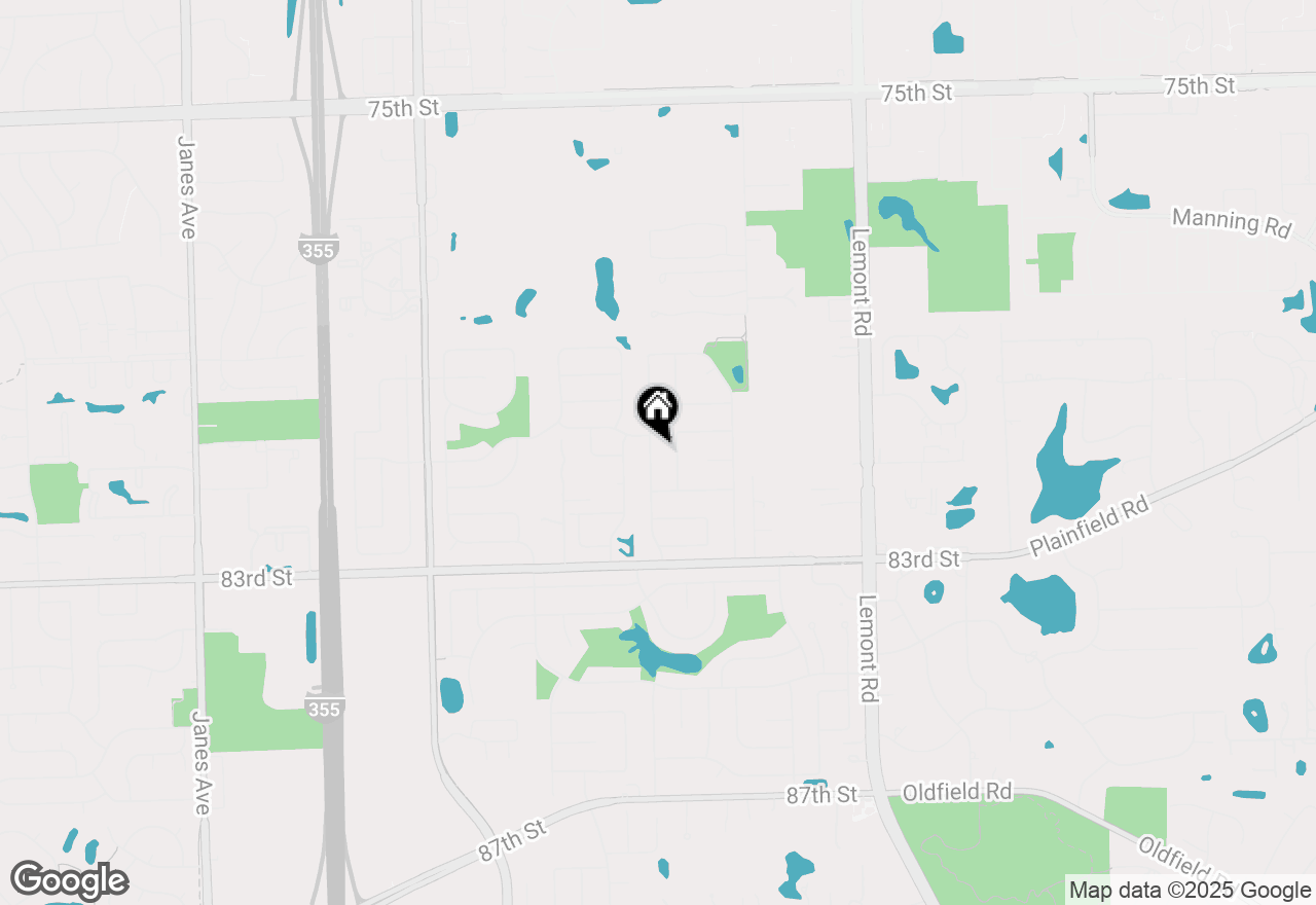 Map of 8209 Middlebury Avenue, Woodridge, IL 60517