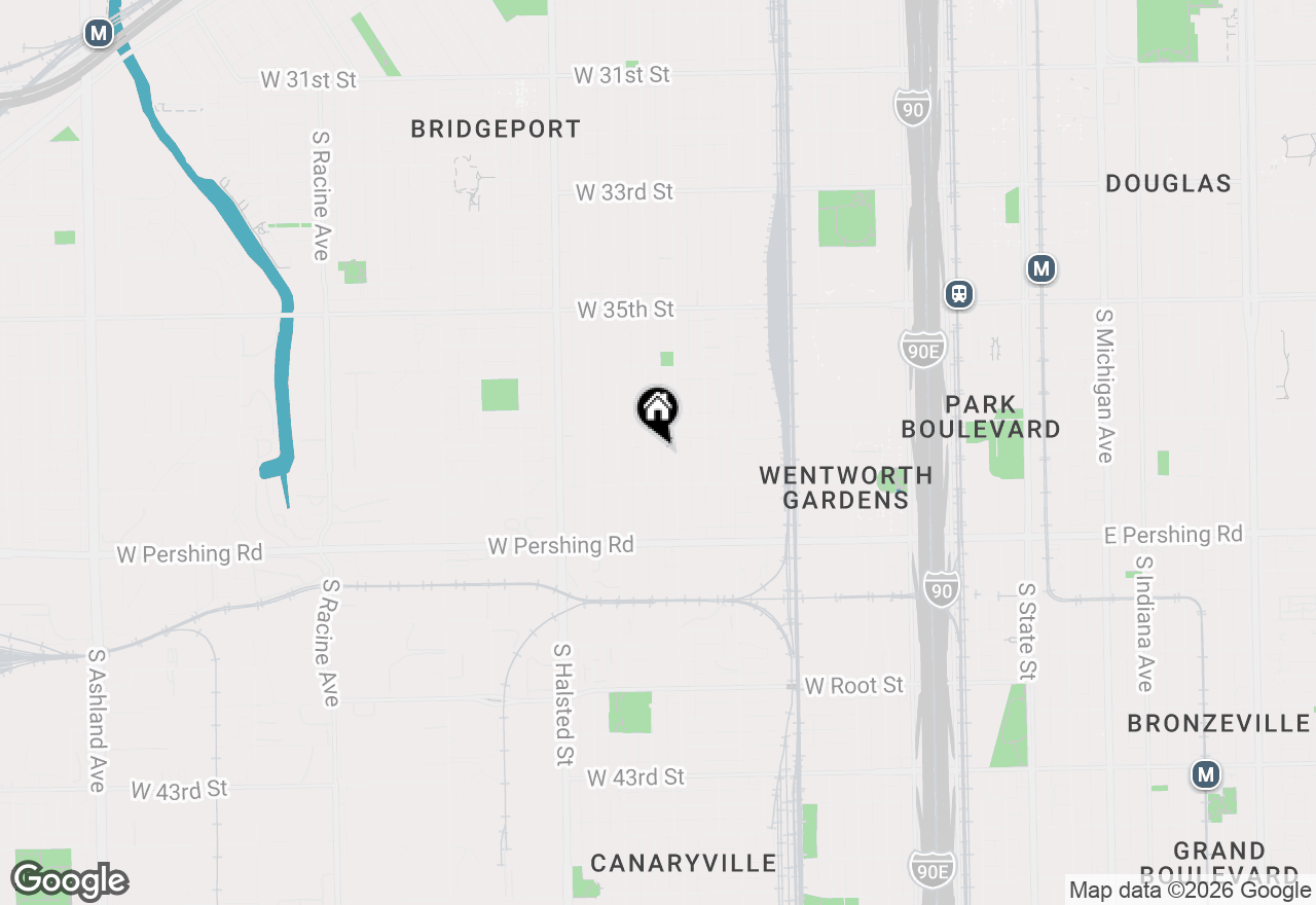 Map of 3727 S Lowe Avenue, Chicago, IL 60609
