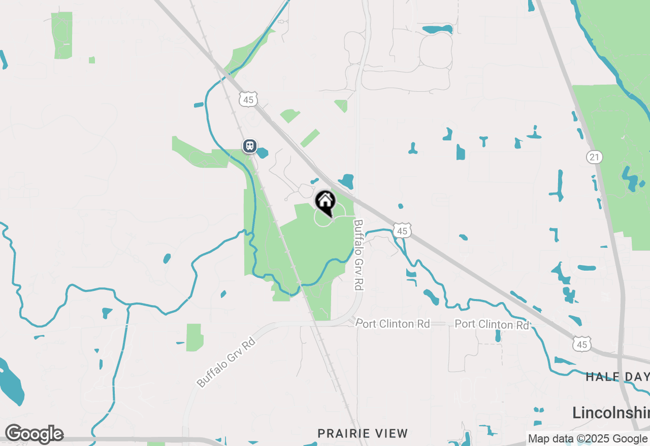Map of 431 Woodland Chase Lane, Vernon Hills, IL 60061