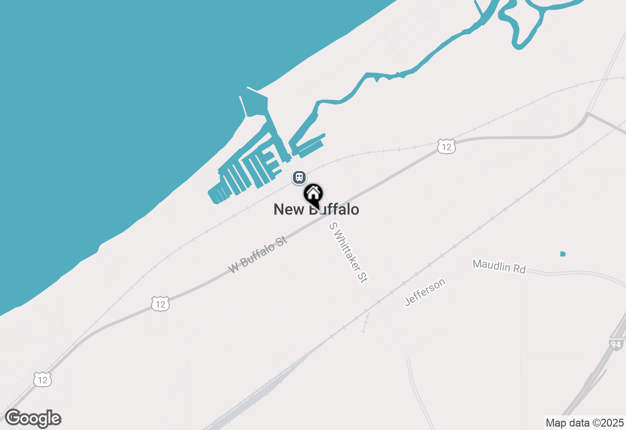 Map of 9 N Barton Street, New Buffalo, MI 49117