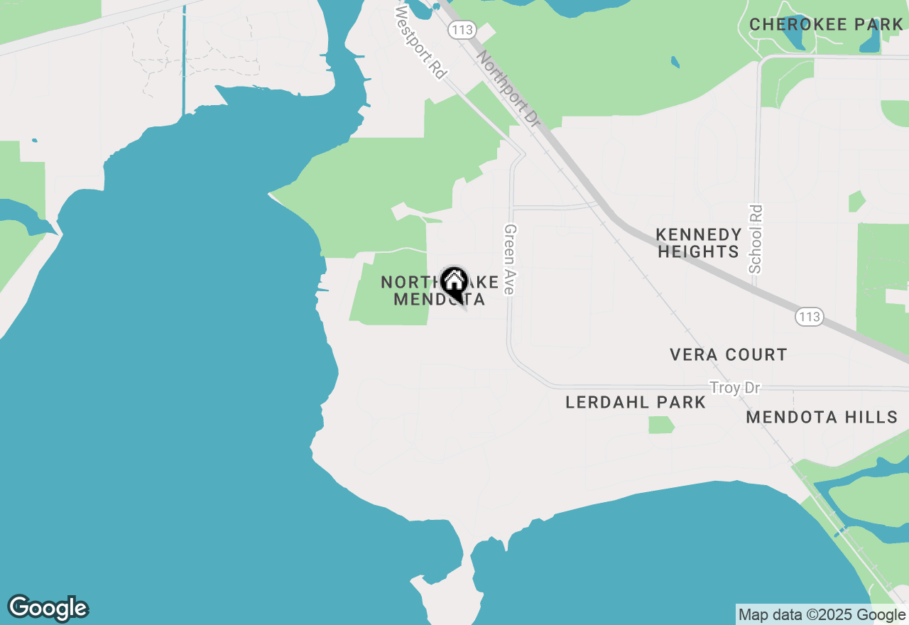 Map of 118 Pine View Drive, Madison, WI 53704