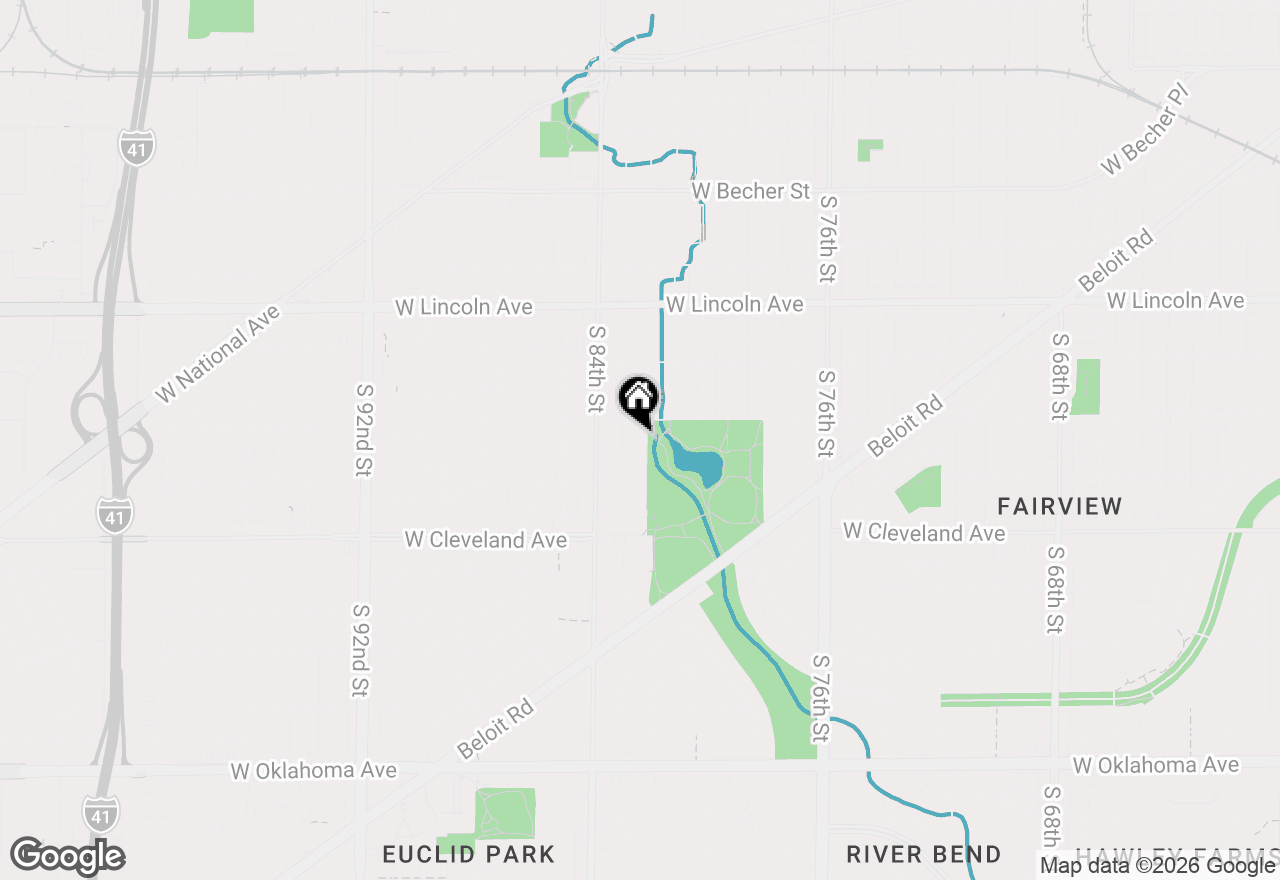 Map of 2527 S 82nd St, West Allis, WI 53219