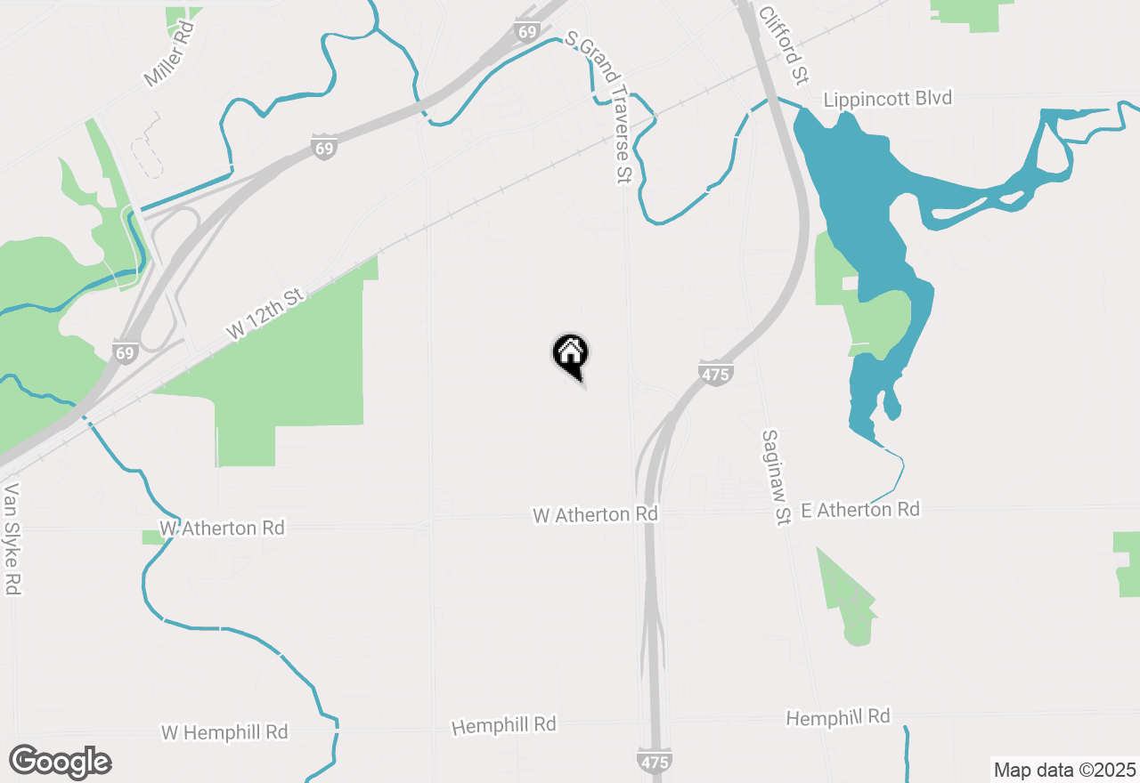 Map of 718 Freeman Avenue, Flint, MI 48507