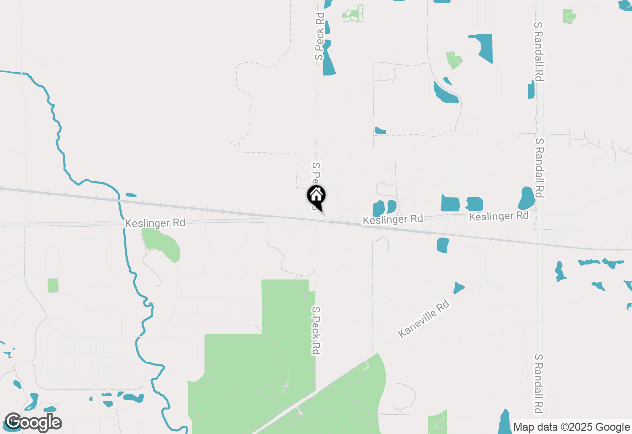 Map of 1N016 Peck Road, Geneva, IL 60134