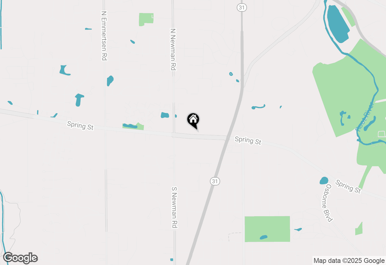 Map of 5224 Spring St, Mount Pleasant, WI 53406