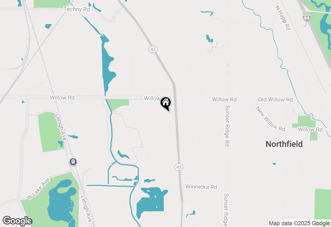 Map of 1781 Aberdeen Drive, Glenview, IL 60025