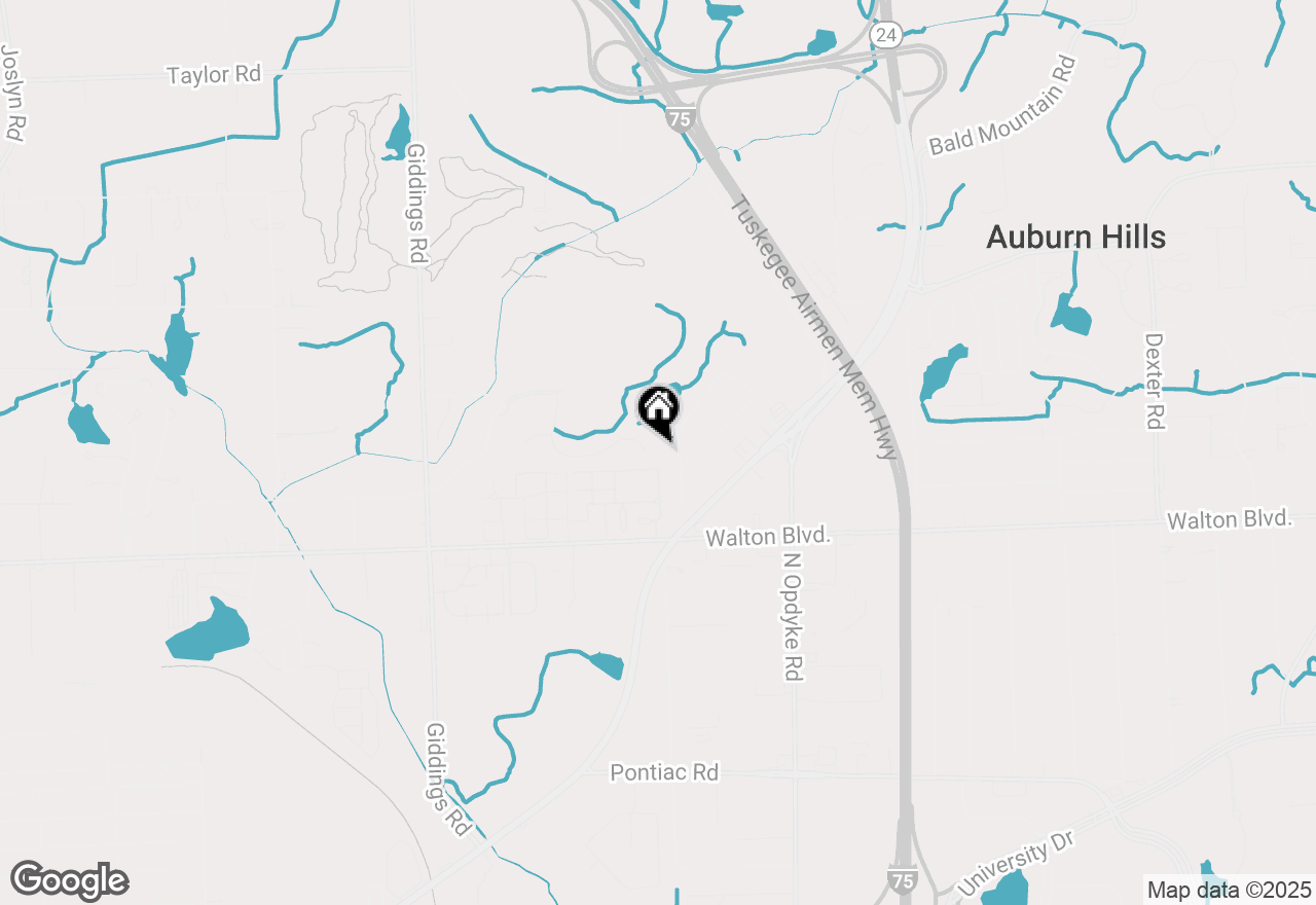 Map of 1251 Fieldstone Village Drive, Pontiac, MI 48340