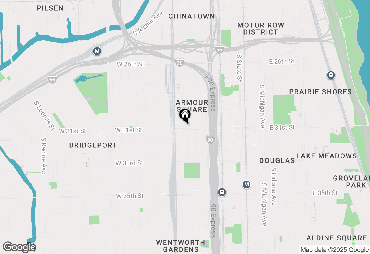 Map of 3041 S Shields Avenue #201, Chicago, IL 60616