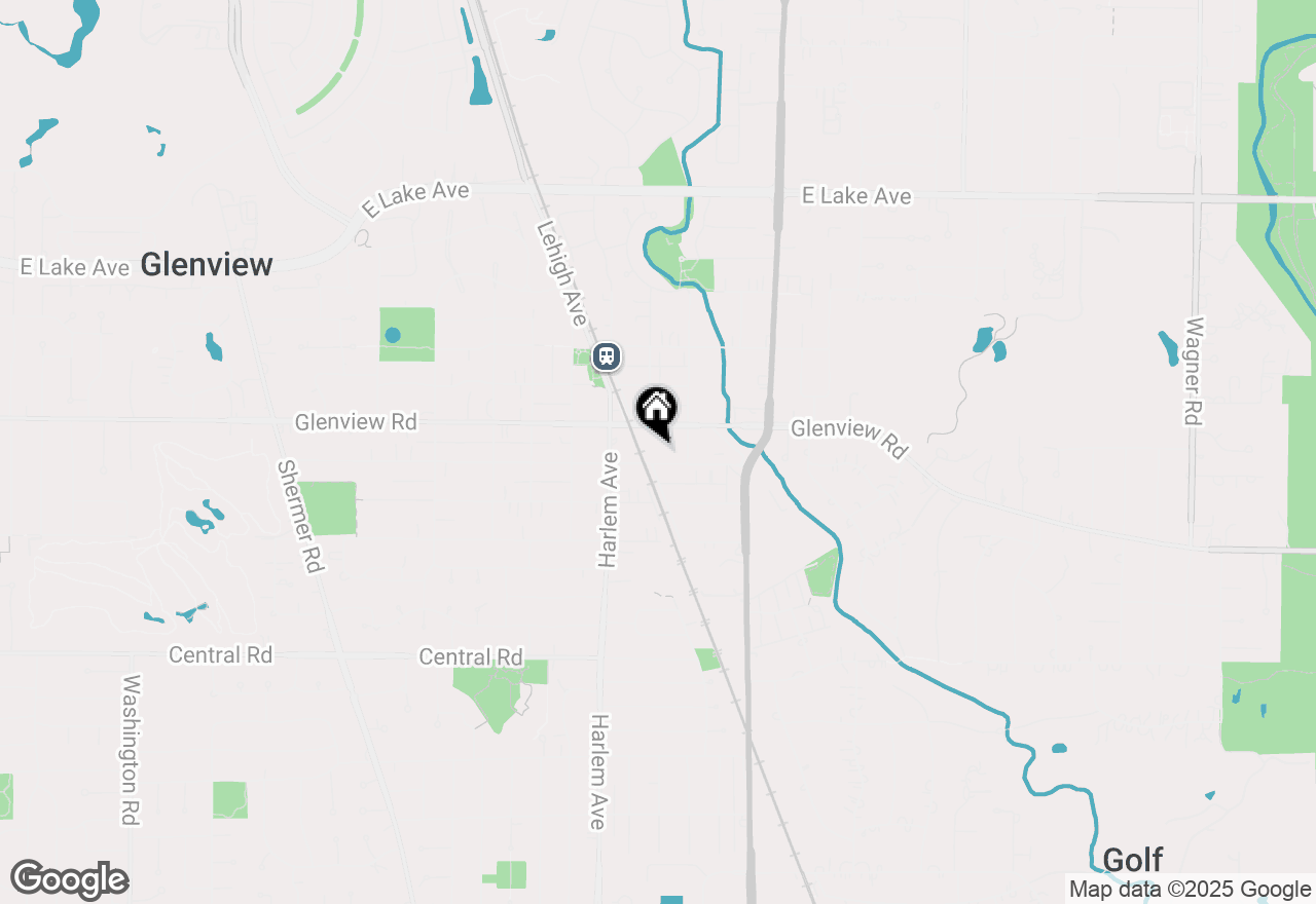 Map of 1800 Dewes Street #309, Glenview, IL 60025