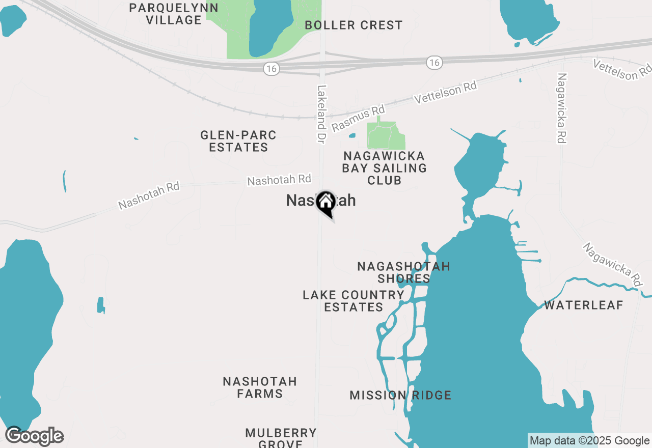 Map of W329N4050 Lakeland Dr, Nashotah, WI 53058