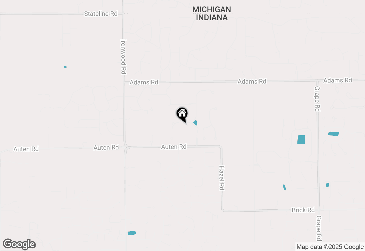 Map of 17540 Dublin Drive, Granger, IN 46530