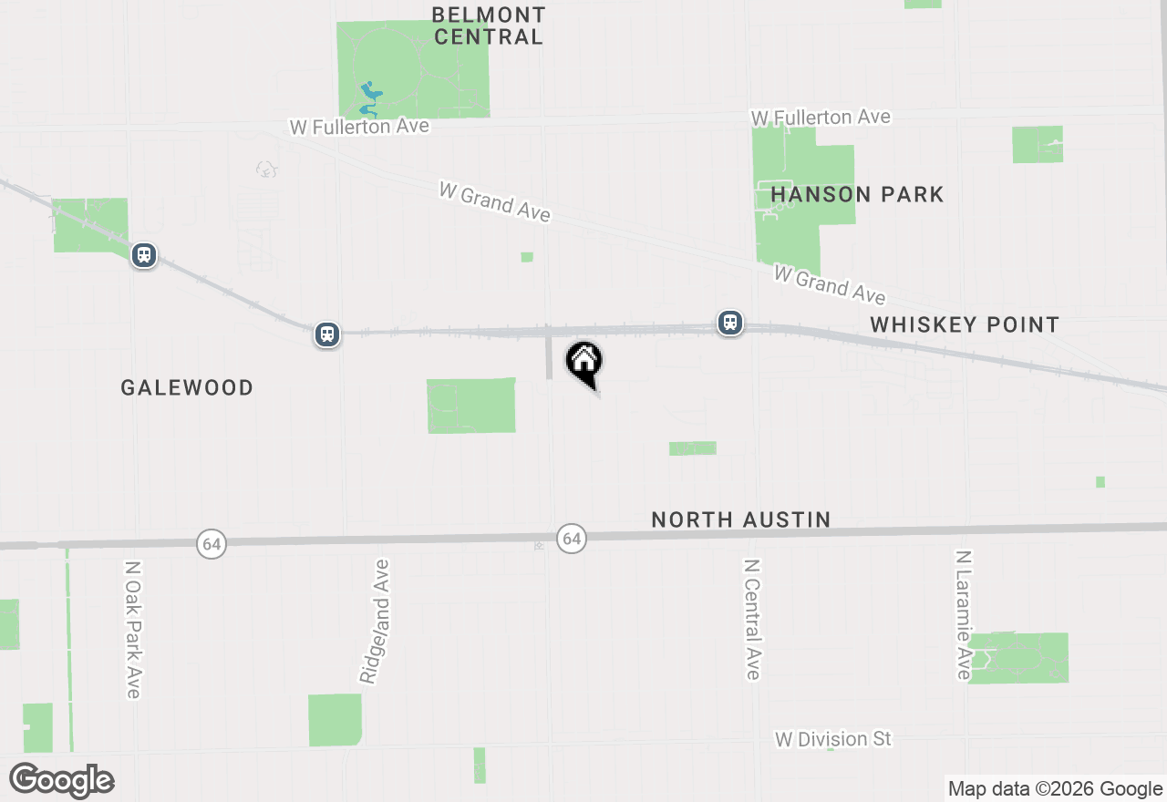 Map of 1837 N Mason Avenue #1, Chicago, IL 60639