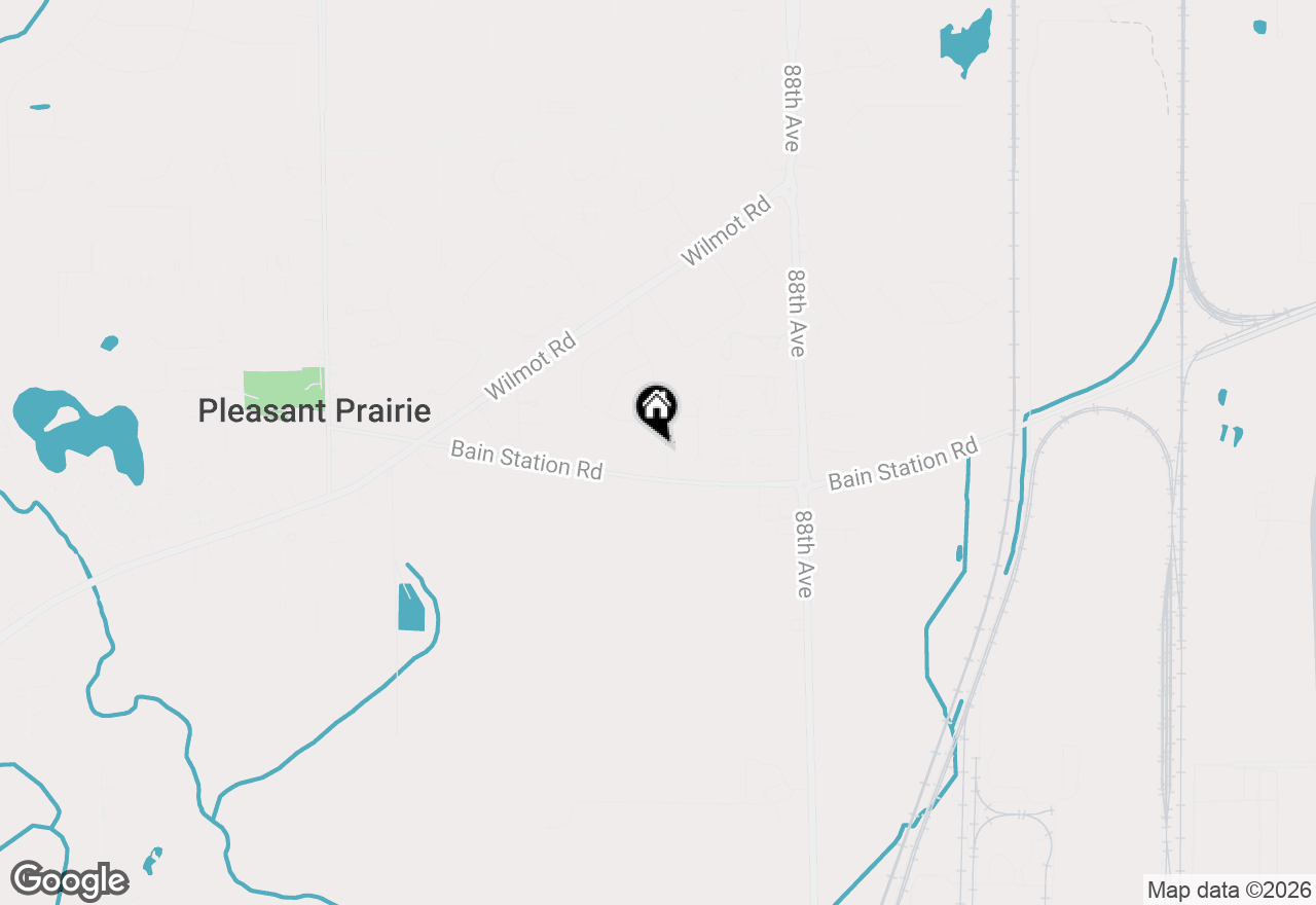Map of 8528 94th Ave, Pleasant Prairie, WI 53158