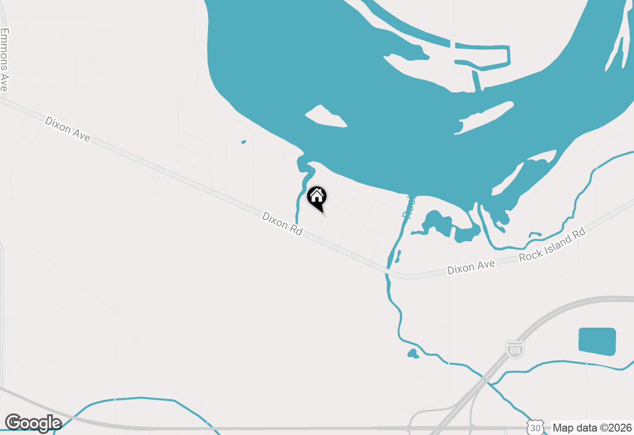 Map of 1005 Hermes Heights Drive, Rock Falls, IL 61071