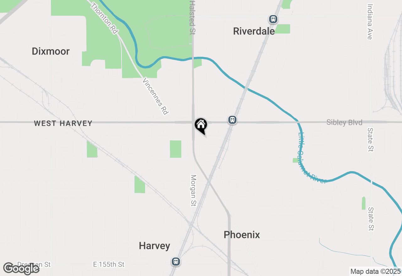 Map of 271 E 148th Street, Harvey, IL 60426