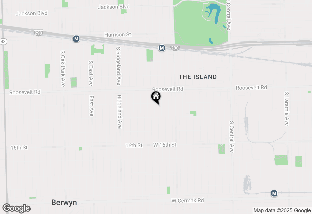 Map of 1313 S 61st Court, Cicero, IL 60804