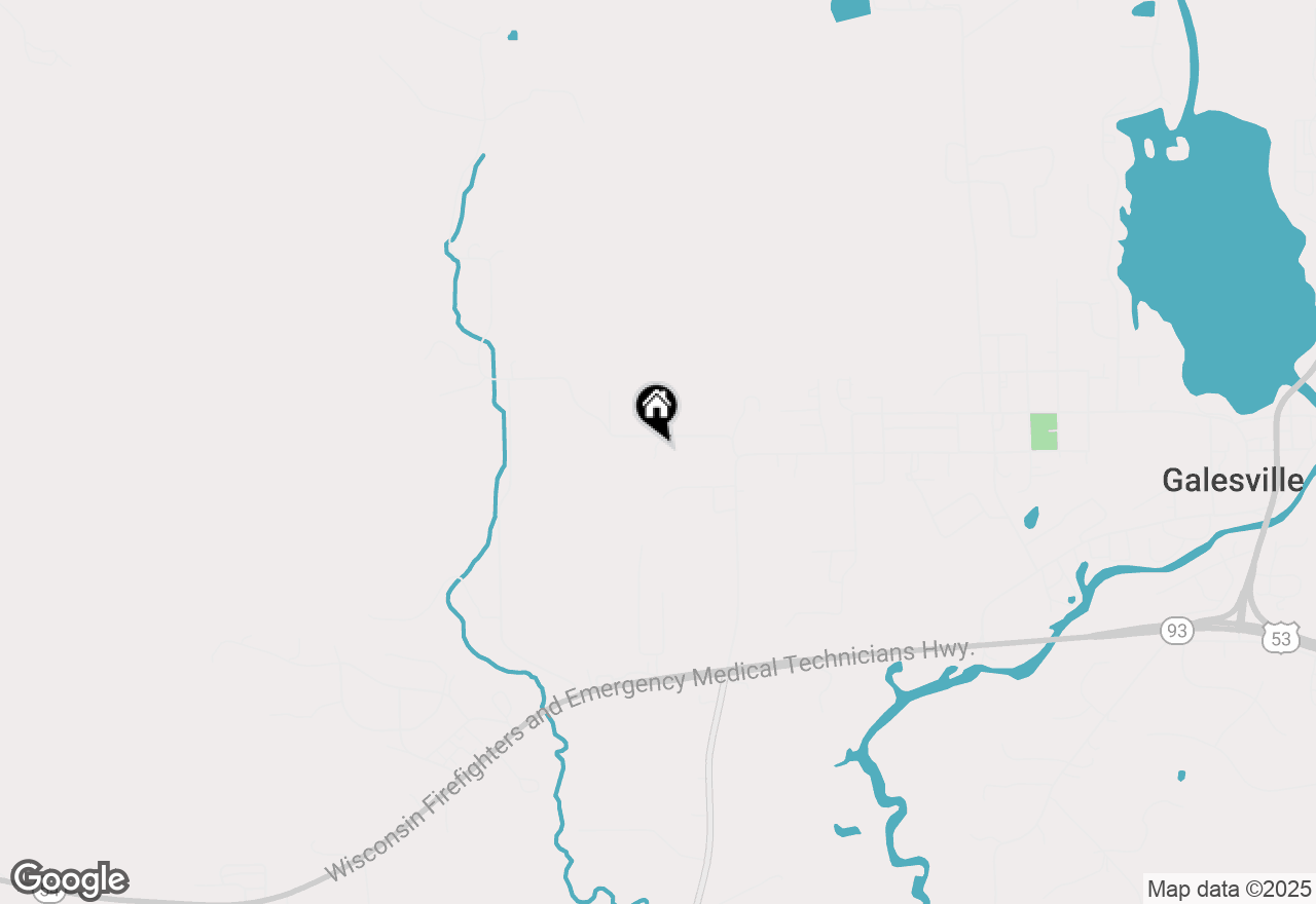 Map of W21123 Emerson Ln, Galesville, WI 54630