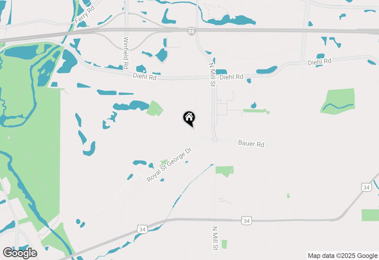 Map of 1518 Wedgefield Circle, Naperville, IL 60563