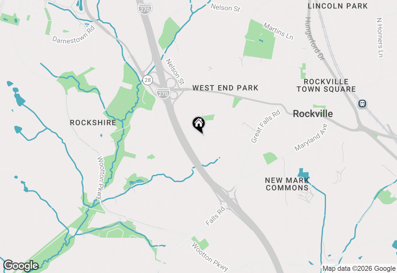 Map of 487 Winding Rose Drive, Rockville, MD 20850