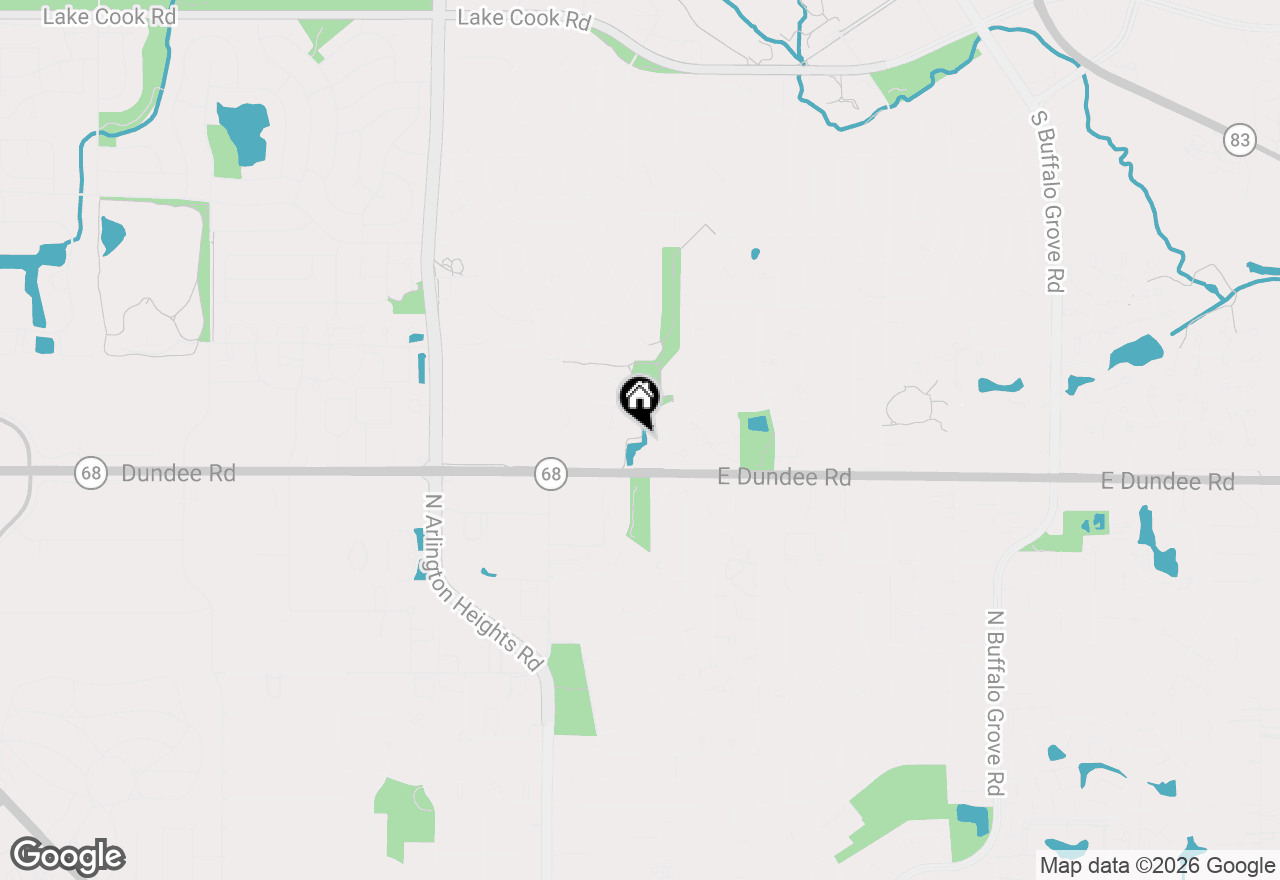 Map of 800 Weidner Road #208, Buffalo Grove, IL 60089