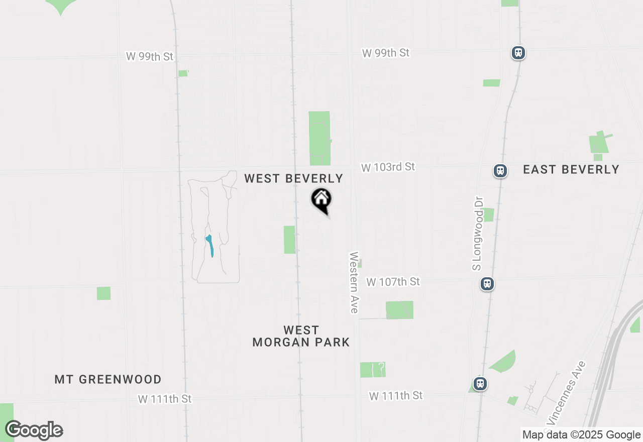 Map of 10452 S Campbell Avenue, Chicago, IL 60655