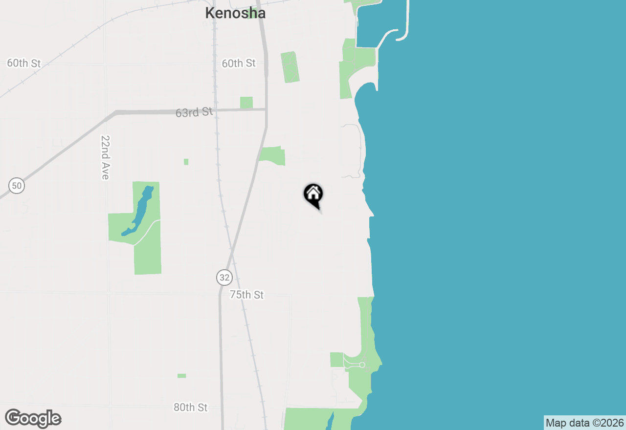 Map of 514 69th St, Kenosha, WI 53143