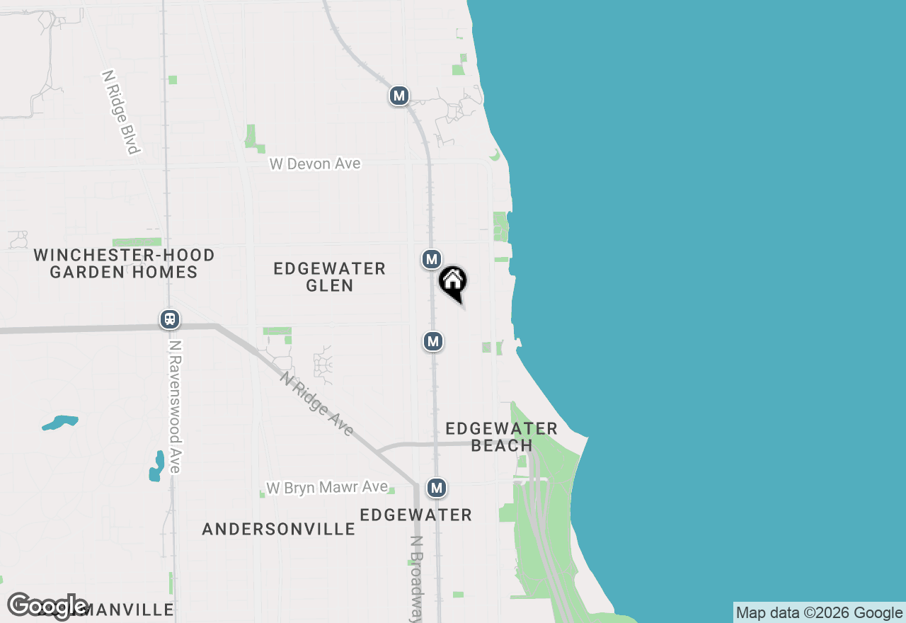 Map of 6019 N Winthrop Avenue #101, Chicago, IL 60660