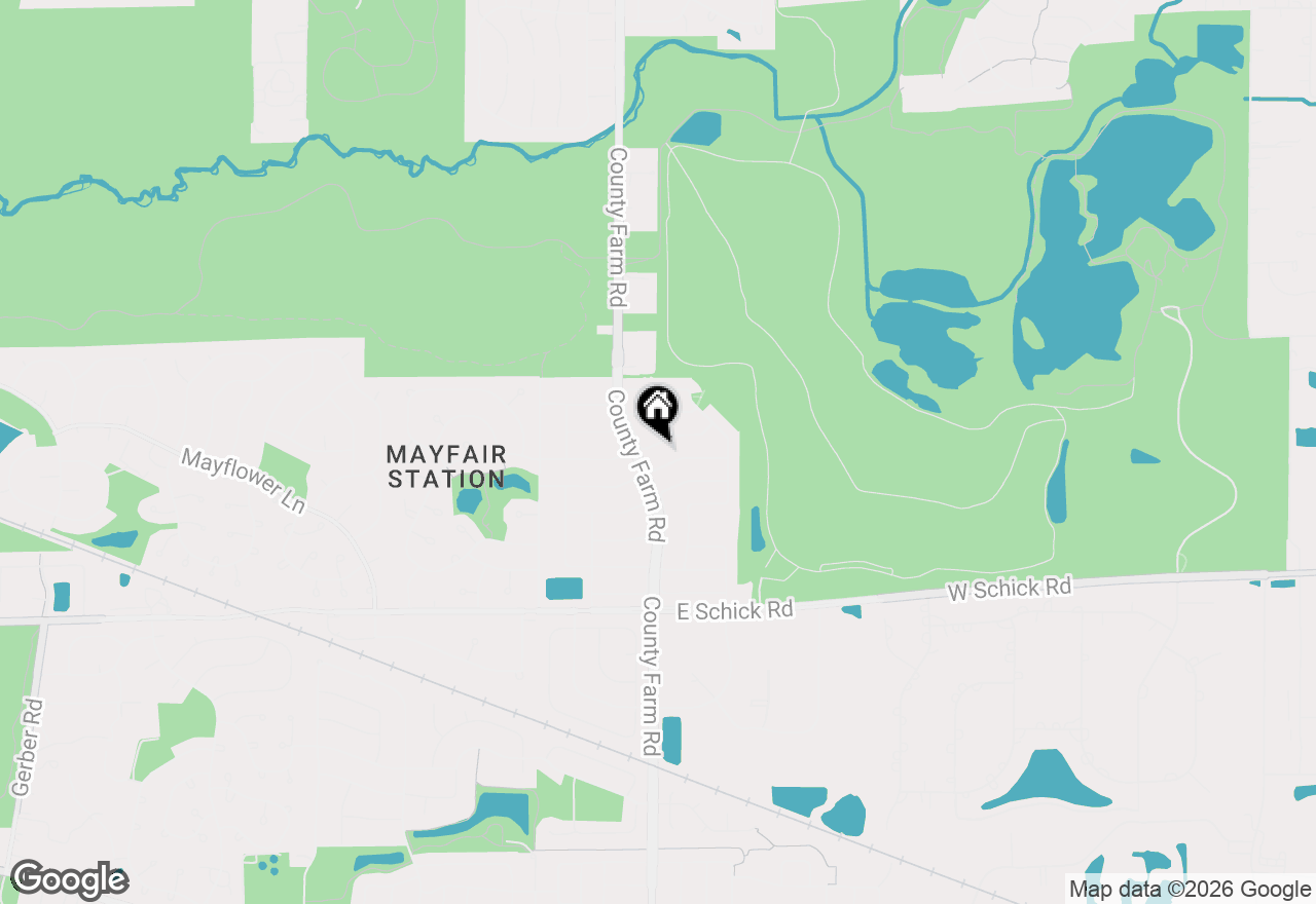 Map of 1793 Mccormick Lane, Hanover Park, IL 60133