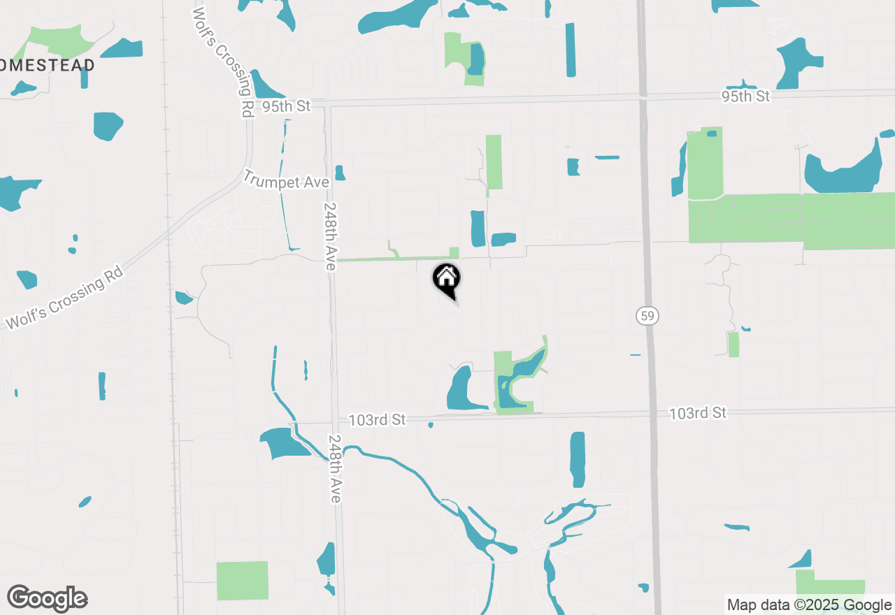 Map of 3420 Sunnyside Court, Naperville, IL 60564