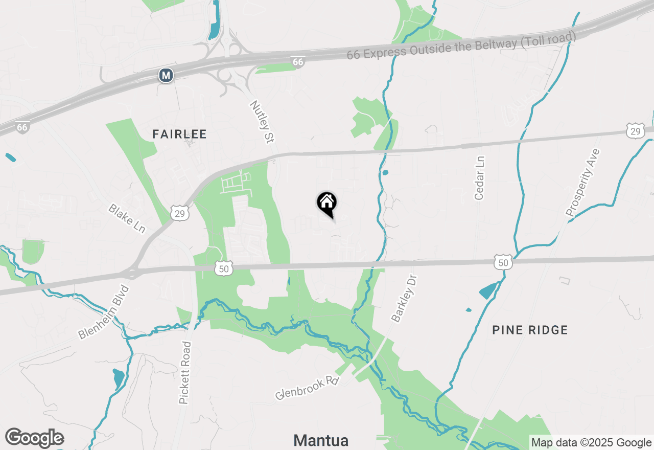 Map of 3093 Covington Street, Fairfax, VA 22031