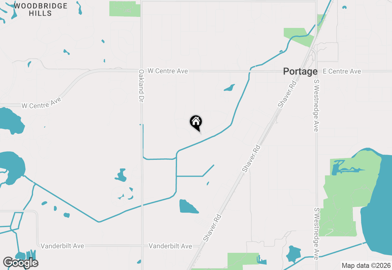 Map of 1524 Dogwood Drive, Portage, MI 49024