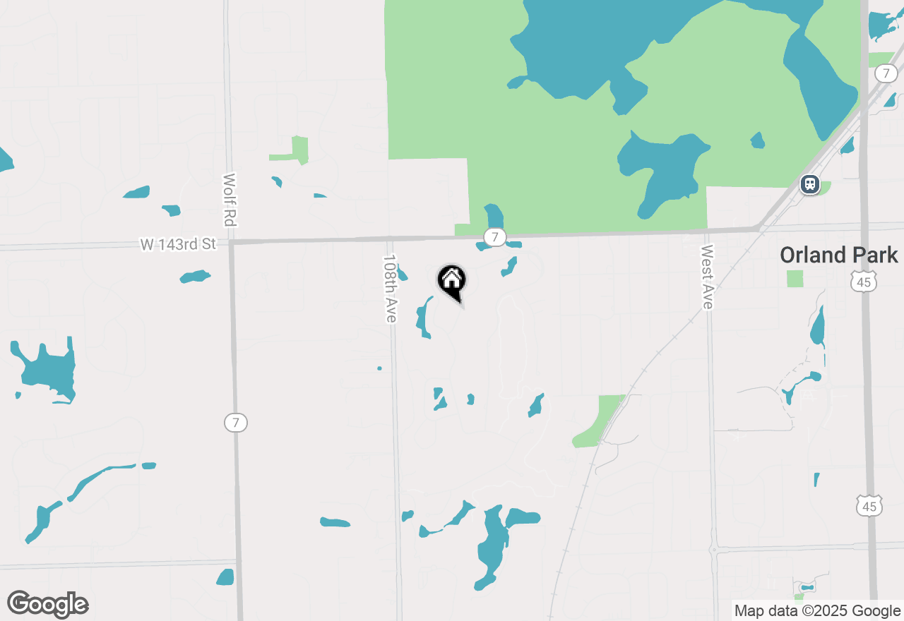 Map of 14715 Golf Road, Orland Park, IL 60462