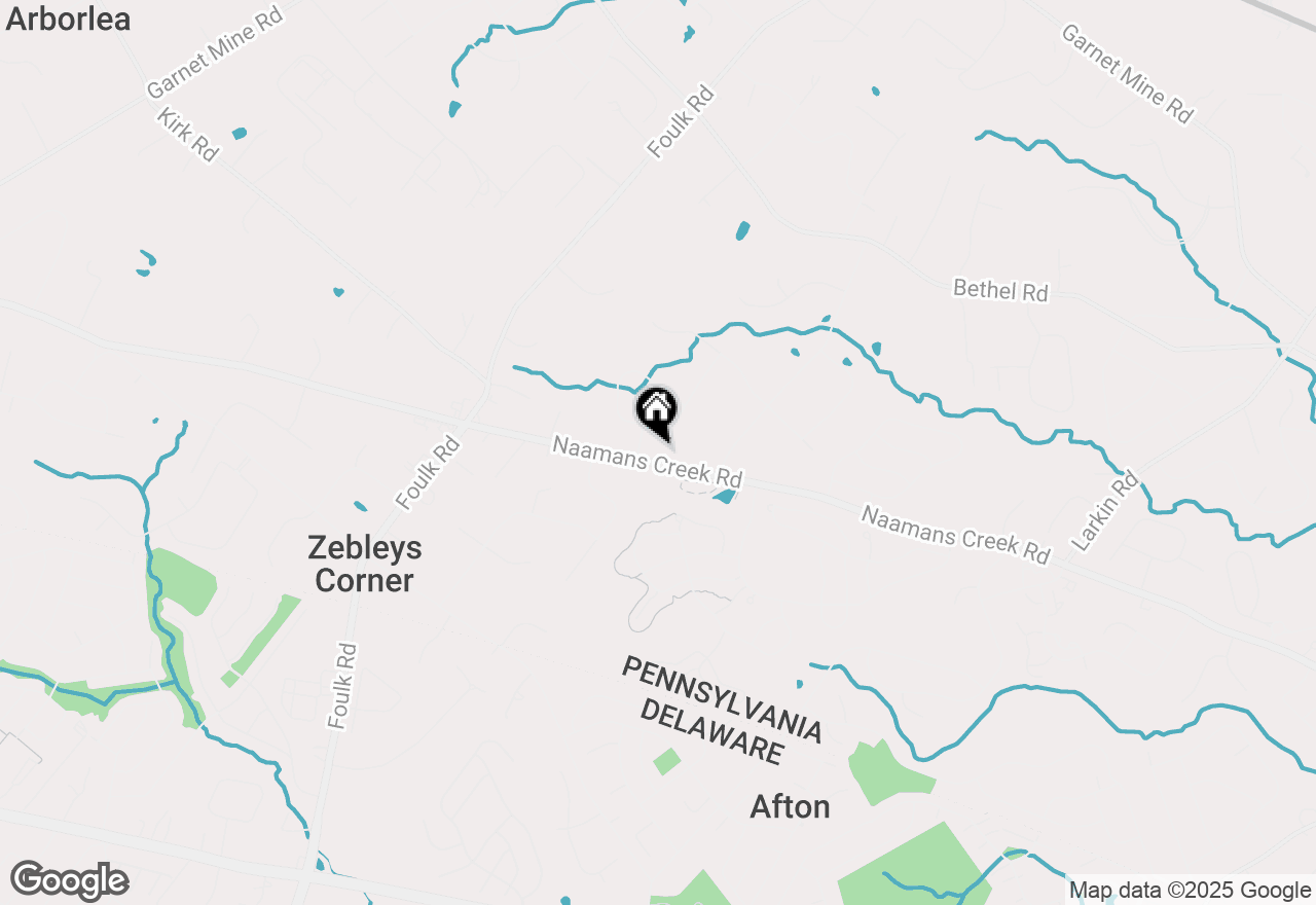 Map of 1512 Naamans Creek Road, Garnet Valley, PA 19060