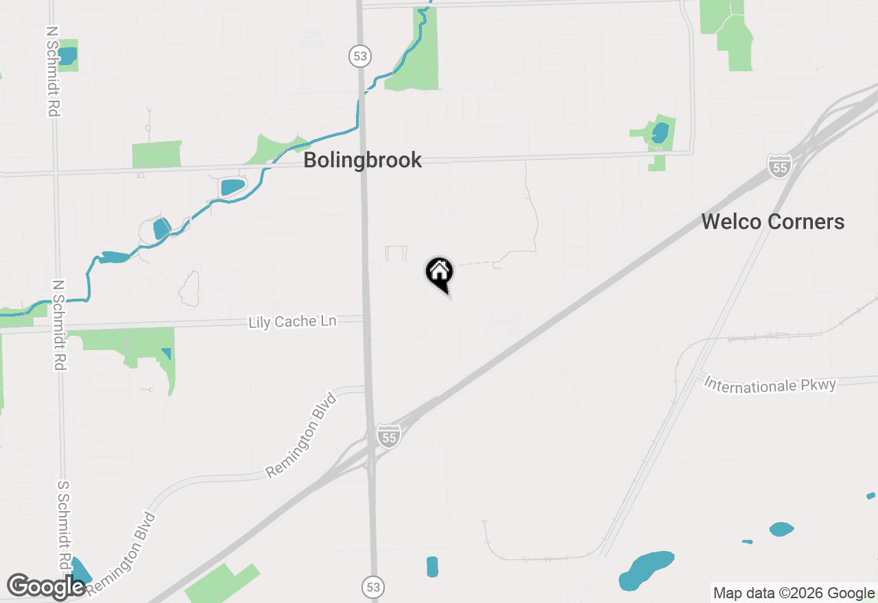 Map of 421 Standish Court, Bolingbrook, IL 60440
