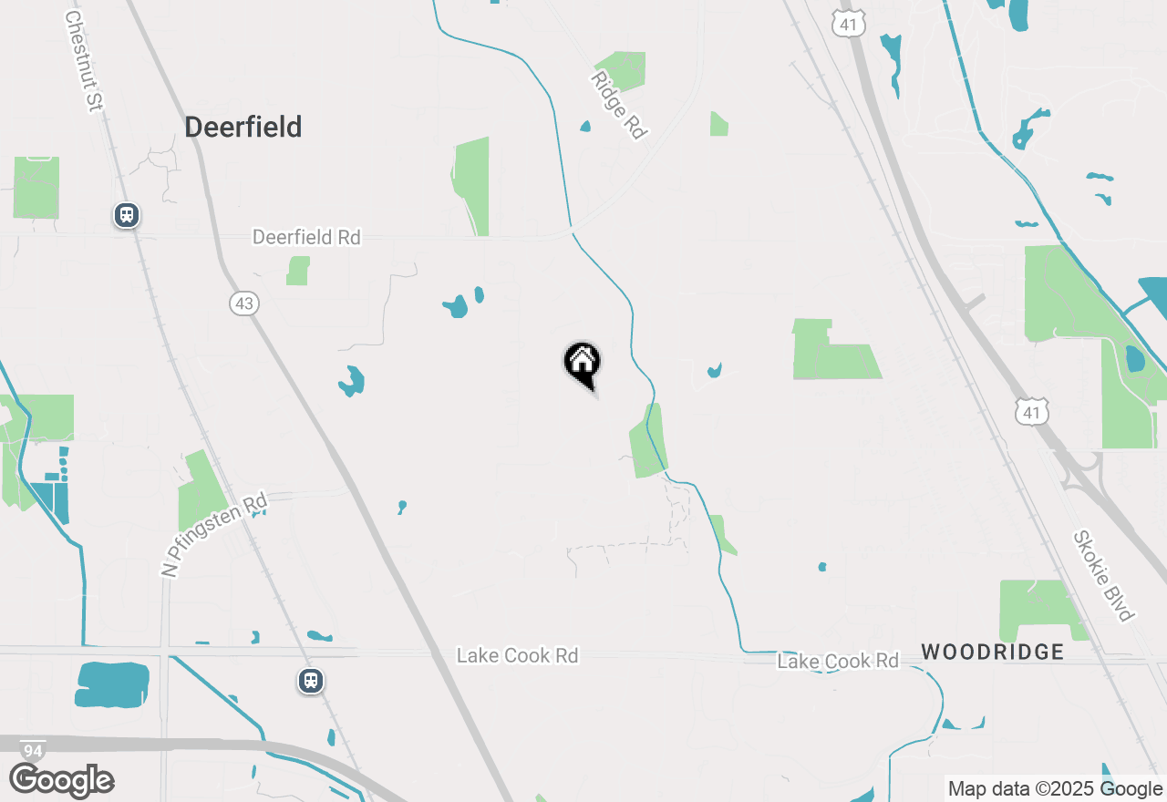 Map of 5 Kildare Court, Deerfield, IL 60015