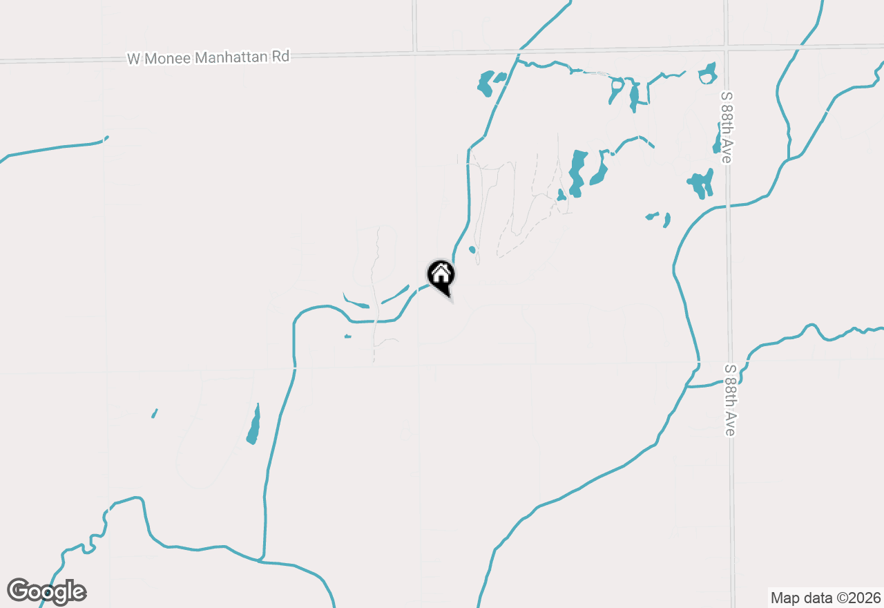 Map of 9420 W Majestic Drive, Monee, IL 60449