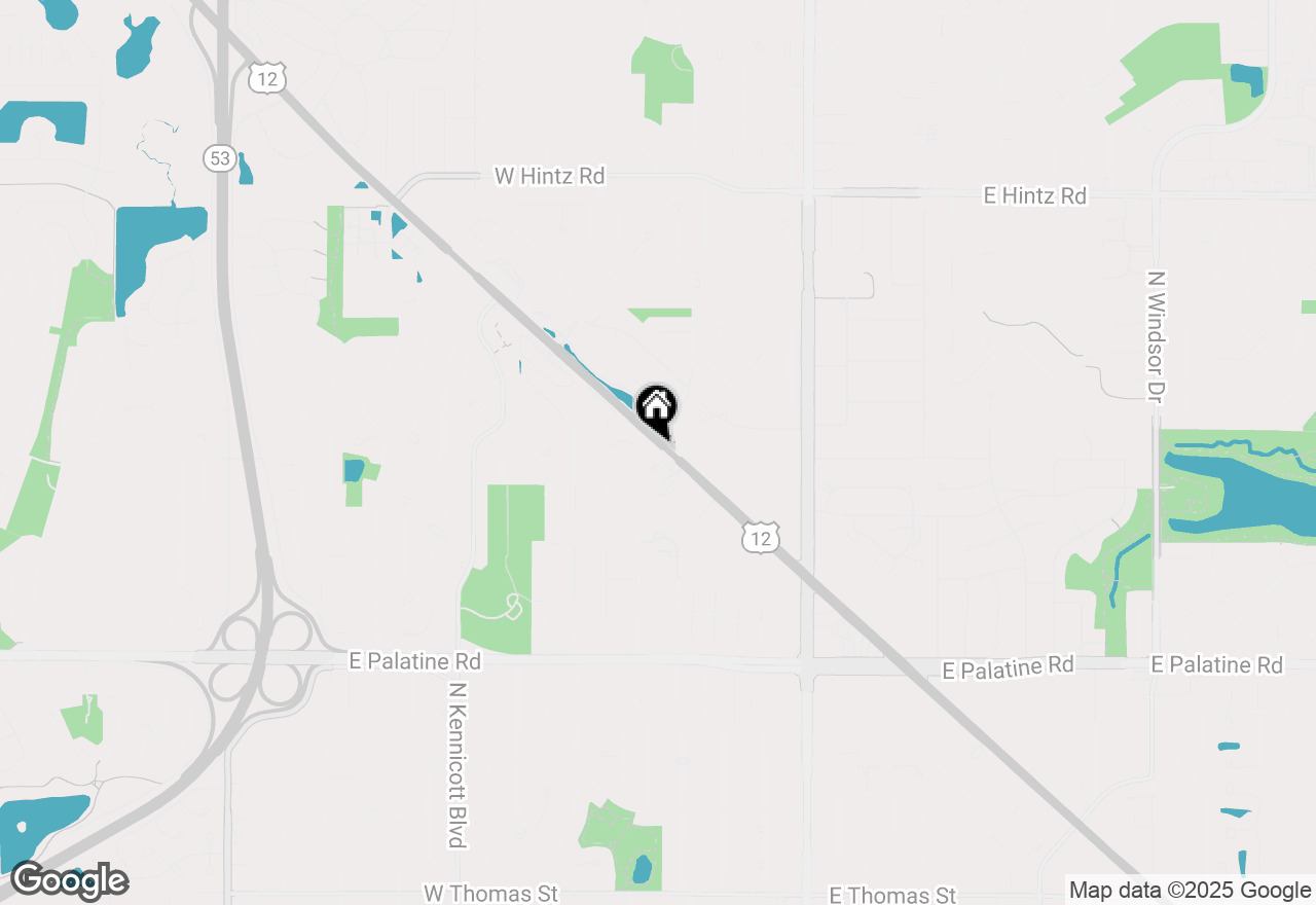 Map of 701 W Rand Road #237, Arlington Heights, IL 60004