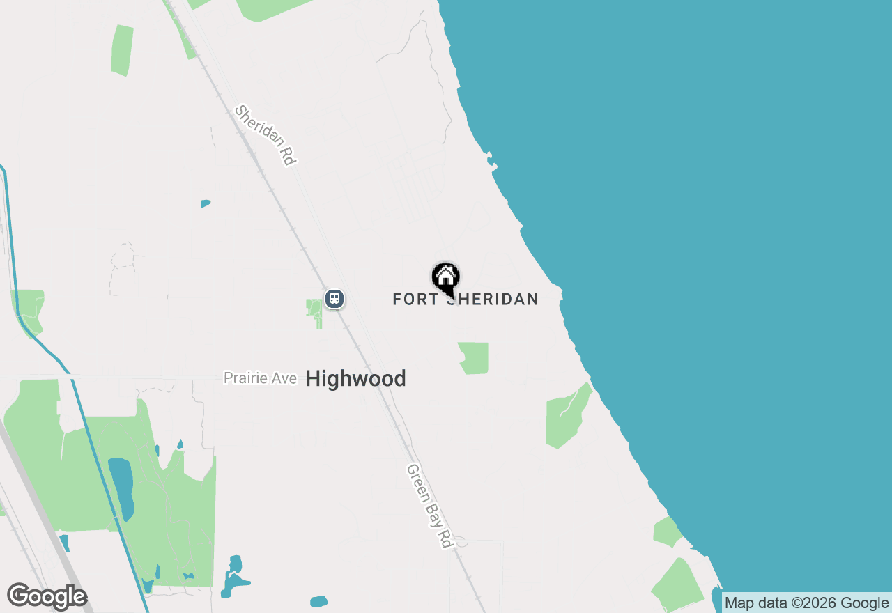 Map of 238 Walker Avenue, Highland Park, IL 60035