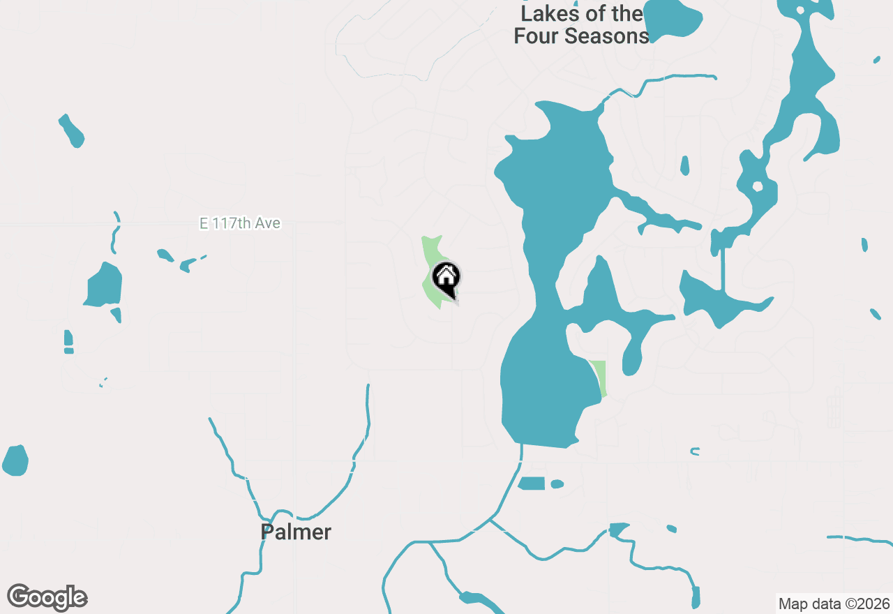 Map of 3344 Windy Hill Road, Crown Point, IN 46307