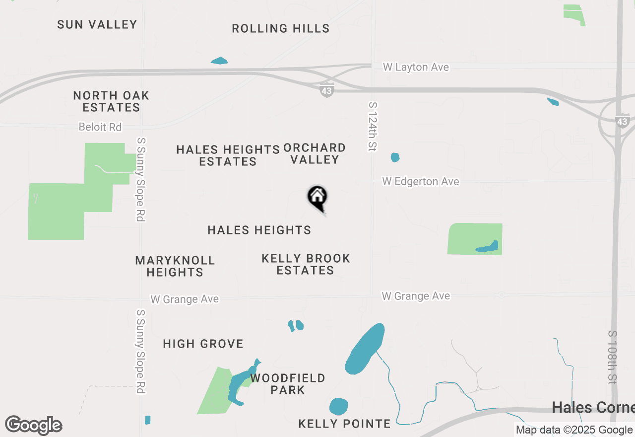 Map of 5211 S La Salle Dr, New Berlin, WI 53151