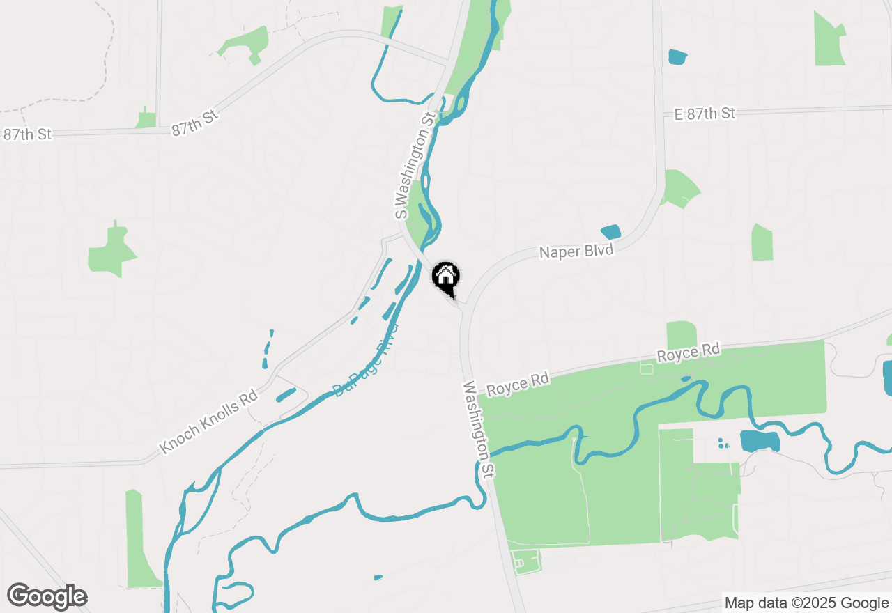 Map of 44 Oak Bluff Court, Naperville, IL 60565