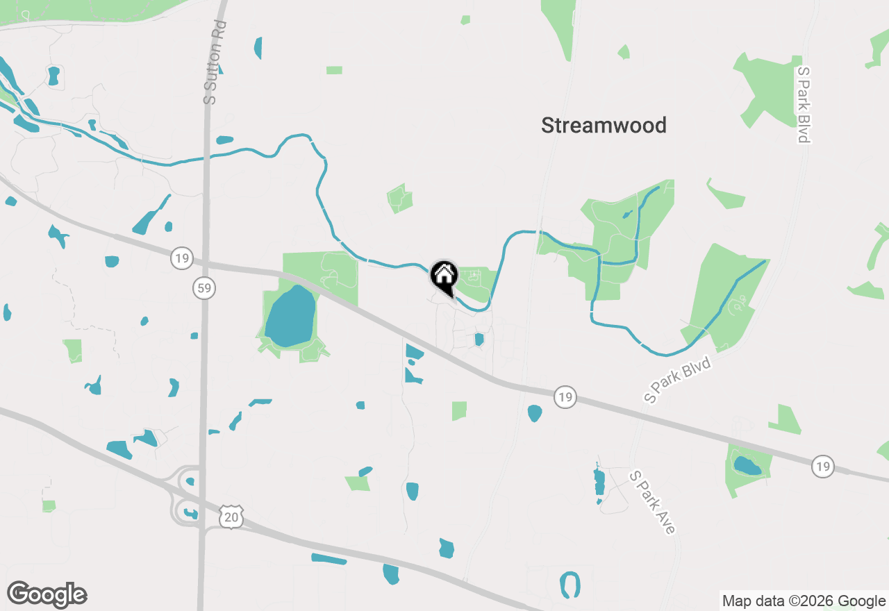 Map of 152 Brittany Drive, Streamwood, IL 60107