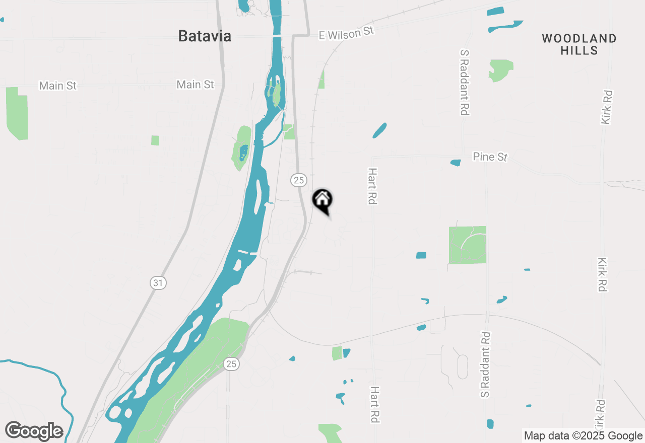 Map of 445 Chillem Drive, Batavia, IL 60510