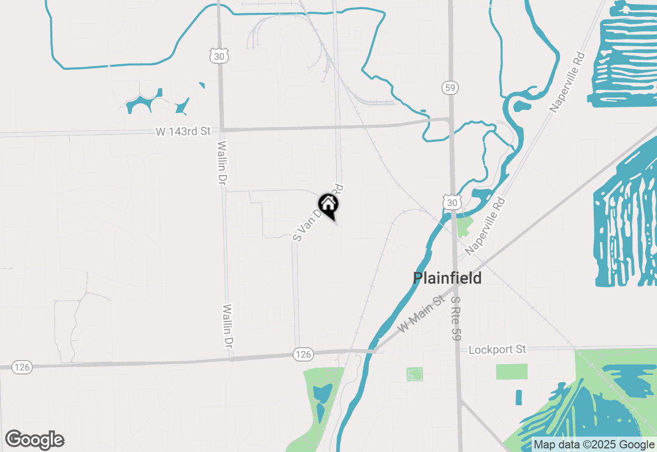 Map of 14626 Paul Revere Lane #14626, Plainfield, IL 60544