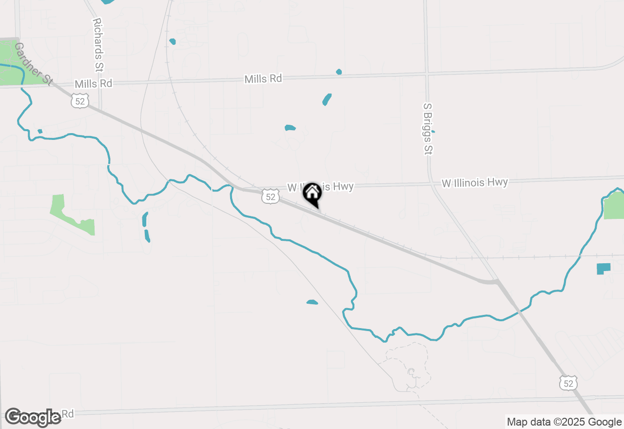 Map of 1110 Manhattan Road, Joliet, IL 60433