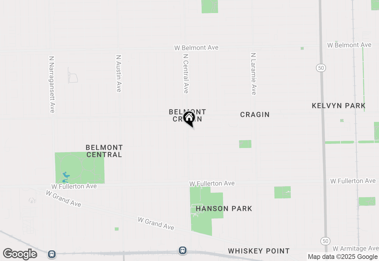 Map of 2701 N Central Avenue, Chicago, IL 60639