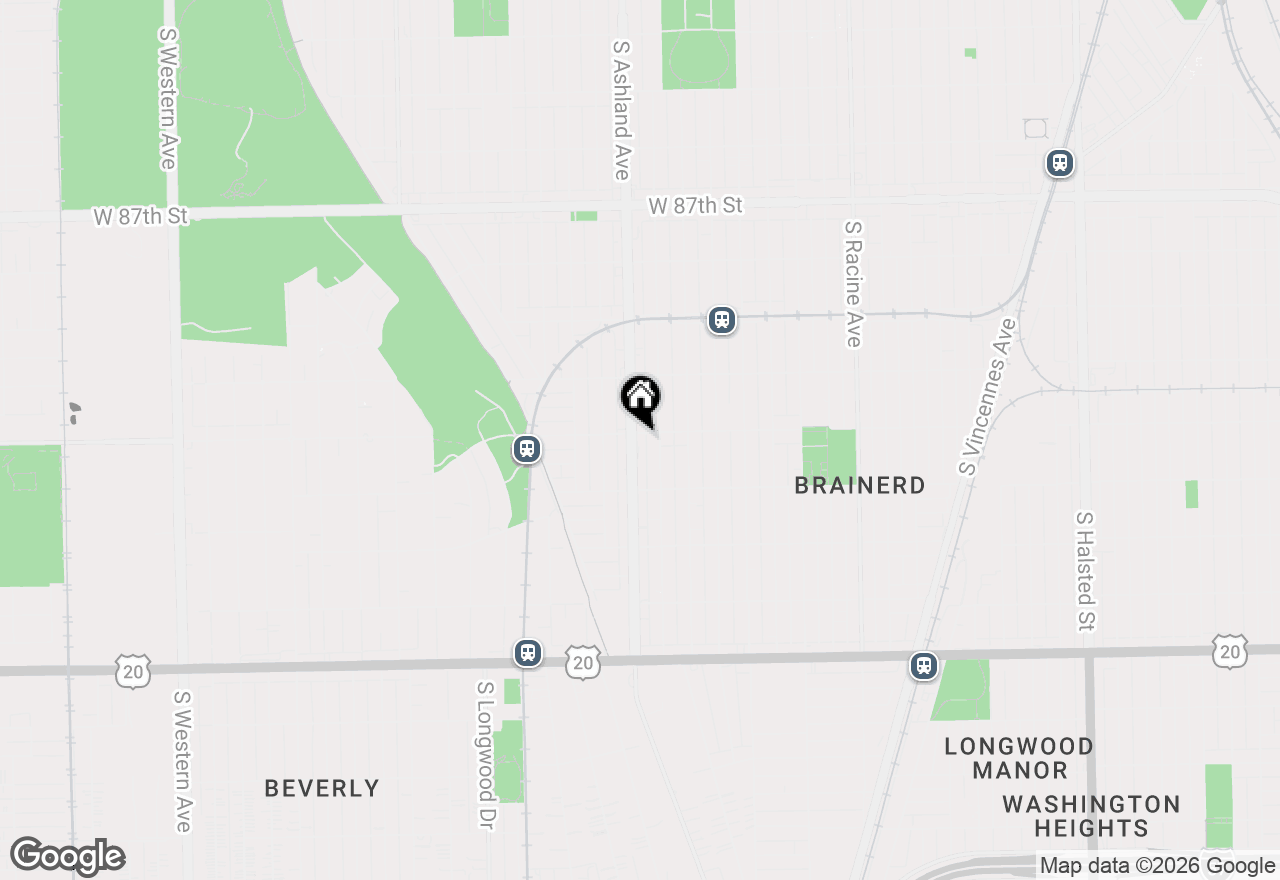 Map of 9101 S Ashland Avenue, Chicago, IL 60620